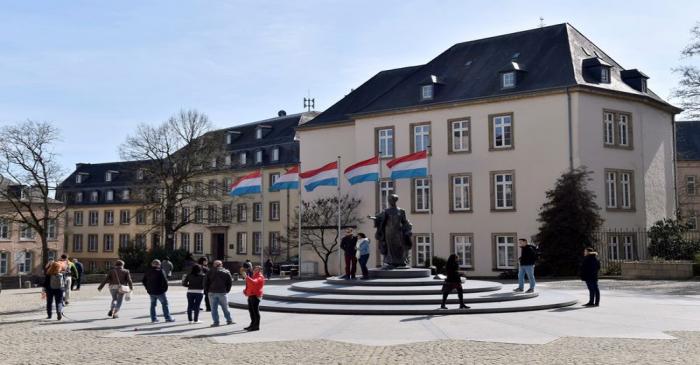 FILE PHOTO: View of the central city of Luxembourg