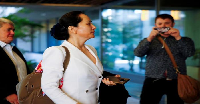 FILE PHOTO: Huawei Technologies Chief Financial Officer Meng returns to British Columbia