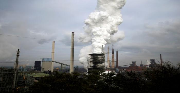 FILE PHOTO: ThyssenKrupp AG steel plant in Duisburg