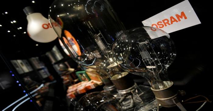 FILE PHOTO: German lighting manufacturer Osram