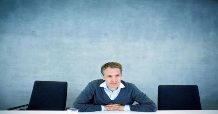 Rocket Internet CEO Oliver Samwer attends an interview with Reuters in Berlin