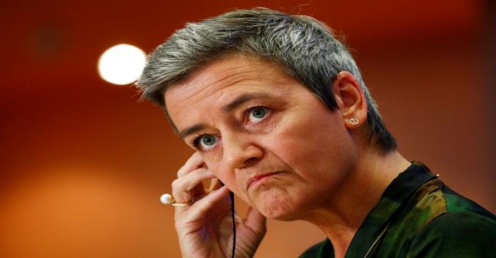 FILE PHOTO: European Commissioner-designate for Europe Fit for Digital Age Margrethe Vestager