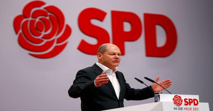 Social Democratic Party (SPD) meeting in Berlin