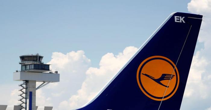 Planes of German air carrier Lufthansa AG are seen on the tarmac at Fraport airport in