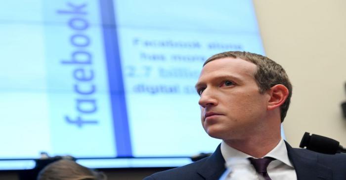 FILE PHOTO: Facebook Chairman and CEO Zuckerberg testifies at a House Financial Services