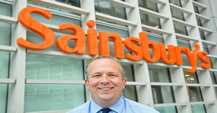 FILE PHOTO: Roberts, Retail and Operations Director of Sainsbury's, poses for a portrait at the