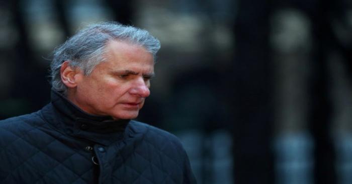 FILE PHOTO: Former Barclays' senior executive Thomas Kalaris arrives at Southwark Crown Court