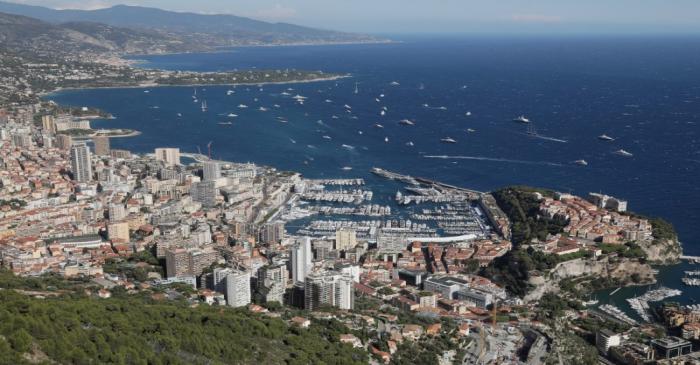 FILE PHOTO: General view shows Monaco Principality during Monaco Yacht Show