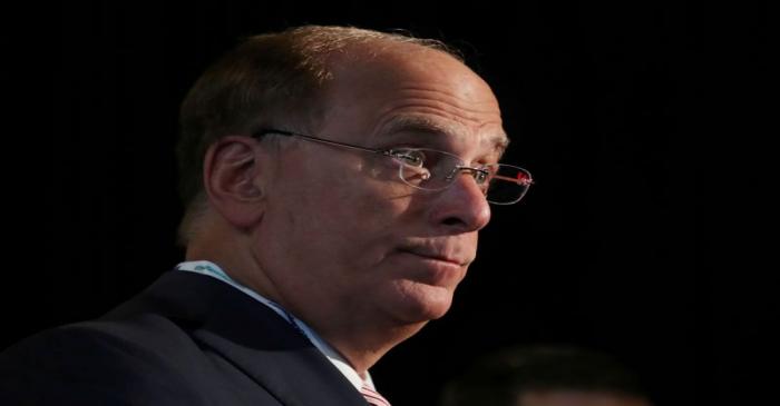 FILE PHOTO: File photo: Larry Fink, Chief Executive Officer of BlackRock