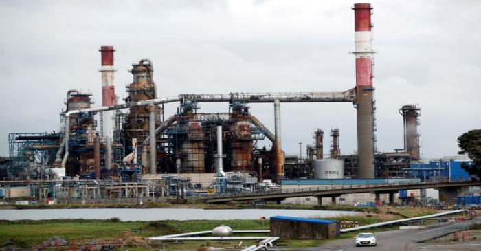 FILE PHOTO:  Refinery strike in France