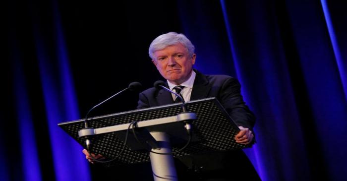BBC Director General Tony Hall makes a statement after the publication of the Janet Smith