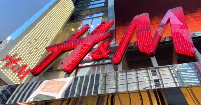 FILE PHOTO: The H&M clothing store is seen in Times Square, New York