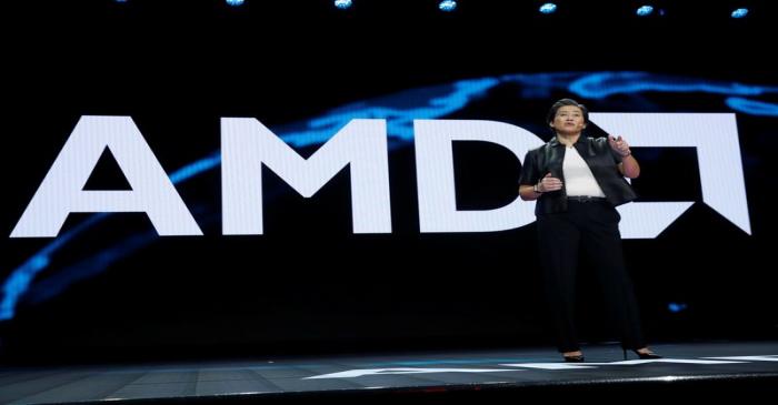 FILE PHOTO:  Lisa Su, president and CEO of AMD, gives a keynote address during the 2019 CES in