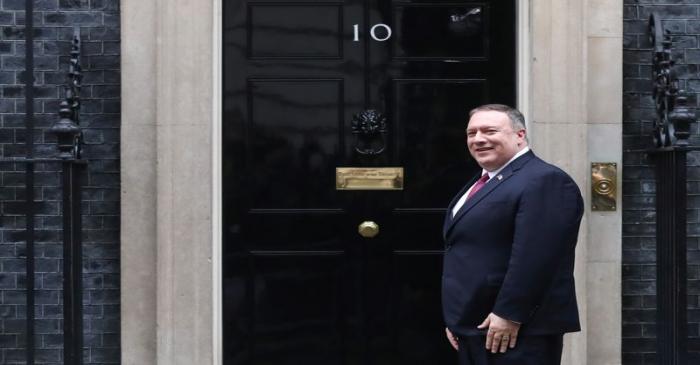U.S. Secretary of State Pompeo visits London