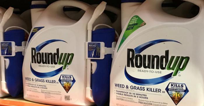 FILE PHOTO: Monsanto Co's Roundup shown for sale in California