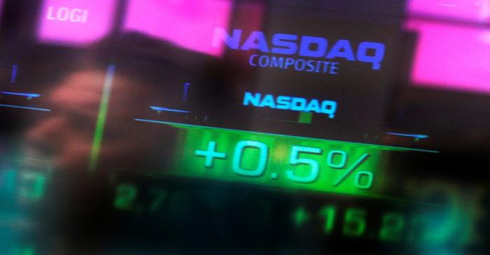 FILE PHOTO: File image of the U.S. Nasdaq Composite stock market index