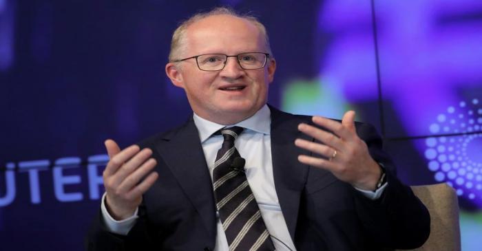 European Central Bank Chief Economist Philip Lane speaks during a Reuters Newsmaker event in