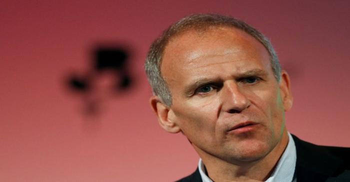 FILE PHOTO: Dave Lewis, Tesco CEO, speaks at the the British Chamber of Commerce annual