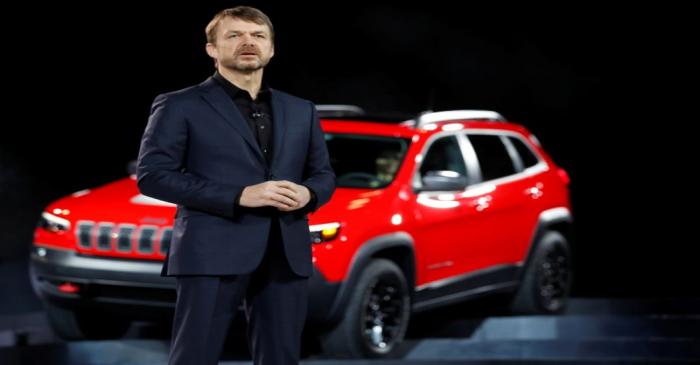 Jeep CEO Manley introduces the 2019 Jeep Cherokee at the North American International Auto Show