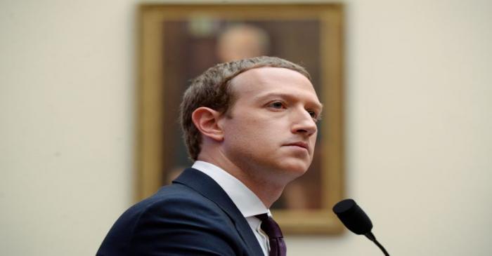 Facebook Chairman and CEO Zuckerberg testifies at a House Financial Services Committee hearing