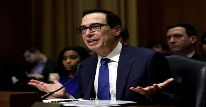 Treasury Secretary Steven Mnuchin testifies before Senate Finance Committee