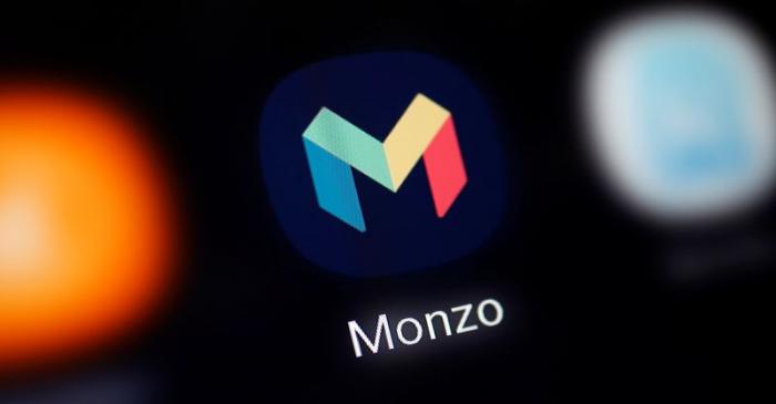 FILE PHOTO: A Monzo logo is seen in this illustration