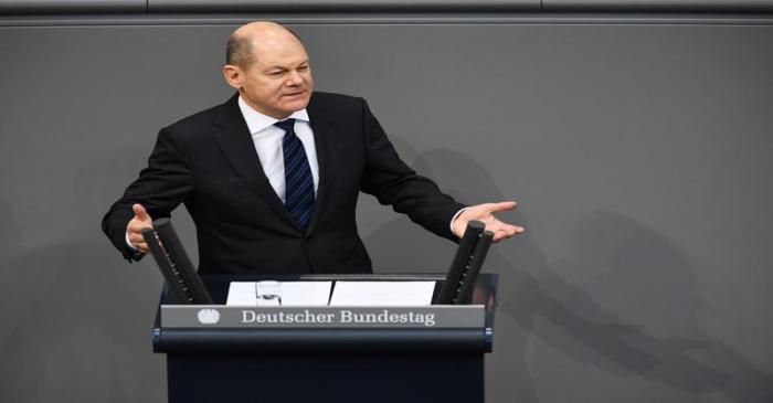 Lower house of parliament Bundestag plenum session in Berlin