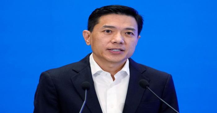 FILE PHOTO: Baidu's co-founder and CEO Robin Li speaks during the World Internet Conference