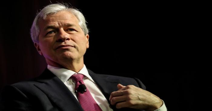 FILE PHOTO: JPMorgan Chase CEO Jamie Dimon speaks at the North America's Building Trades Unions