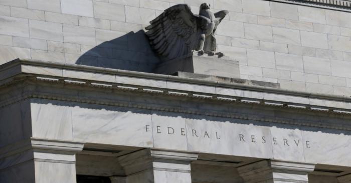 FILE PHOTO: Federal Reserve Board building on Constitution Avenue is pictured in Washington