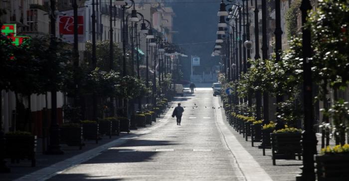 FILE PHOTO: Italians continue second week in coronavirus lockdown