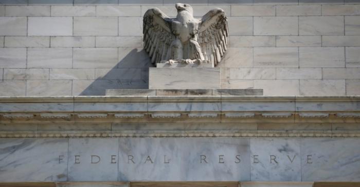 FILE PHOTO: Federal Reserve building pictured in Washington