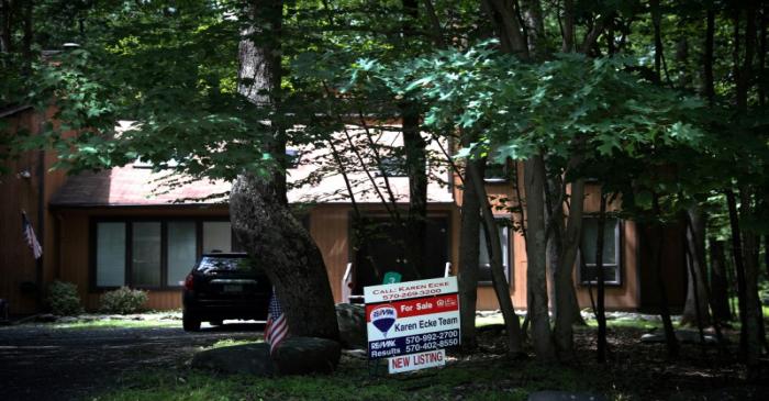 FILE PHOTO: An unoccupied home is seen in the Penn Estates development in East Stroudsburg