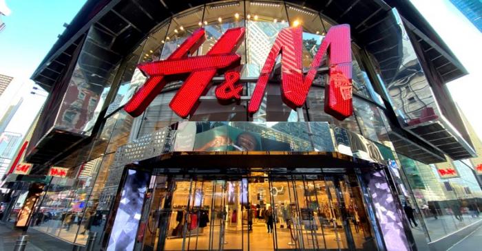 FILE PHOTO: The H&M clothing store in New York's Times Square