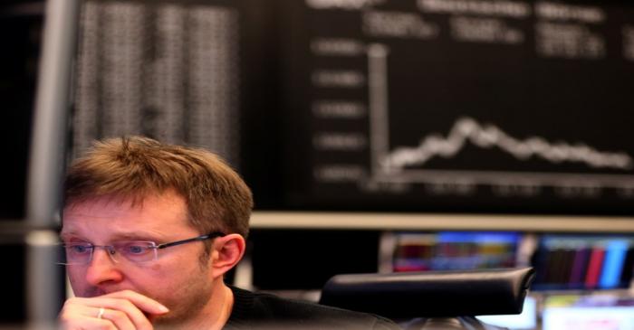 Stock exchange in Frankfurt