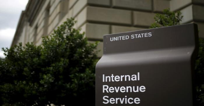 FILE PHOTO: A general view of the U.S. Internal Revenue Service (IRS) building in Washington