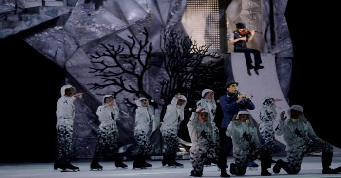 FILE PHOTO: Artists perform during Cirque du Soleil's Crystal show in Riga