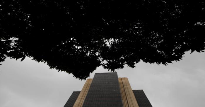 FILE PHOTO: The central bank headquarters building is pictured in Brasilia