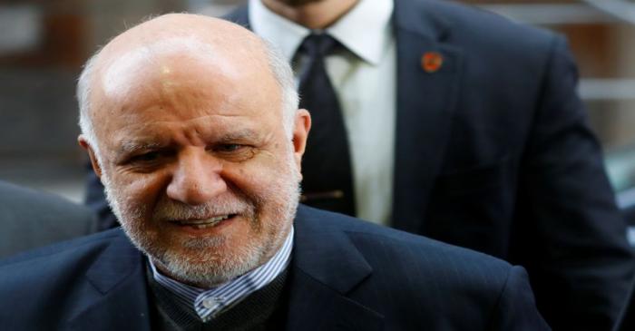 FILE PHOTO: Iran's Oil Minister Zanganeh arrives at the OPEC headquarters in Vienna