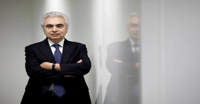 FILE PHOTO: Fatih Birol, Executive Director of the International Energy Agency, poses for a