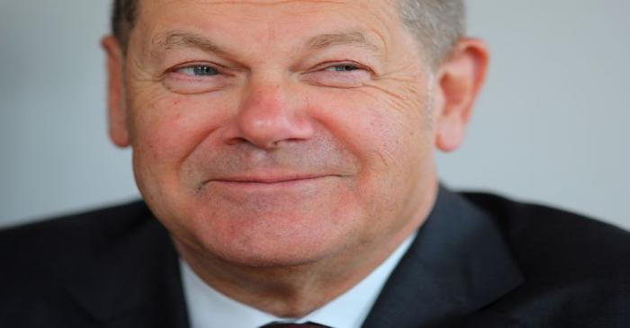 Reuters interview with German Finance Minister Olaf Scholz in Berlin