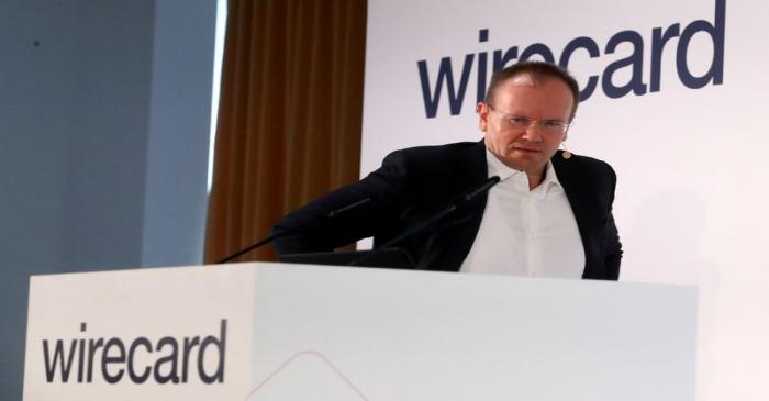 FILE PHOTO: Braun of Wirecard AG attends the company's annual news conference in Aschheim