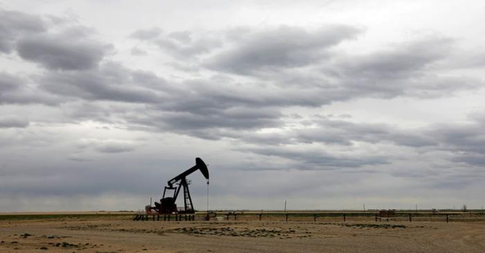 FILE PHOTO: A TORC Oil & Gas pump jack near Granum