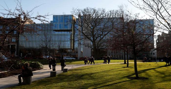 The offices of Standard Life Aberdeen in Saint Andrew Square Edinburgh, Scotland