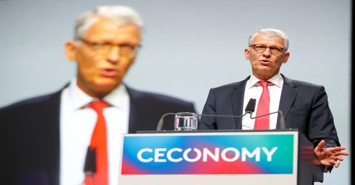 FILE PHOTO: Annual sharholders meeting of German retailer Ceconomy AG in Duesseldorf