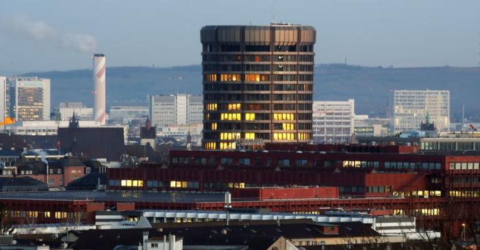 FILE PHOTO: Headquarters of the Bank for International Settlements are seen in Basel