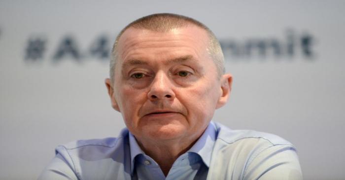 FILE PHOTO: Willie Walsh Chief Executive of International Airlines Group (IAG) attends the