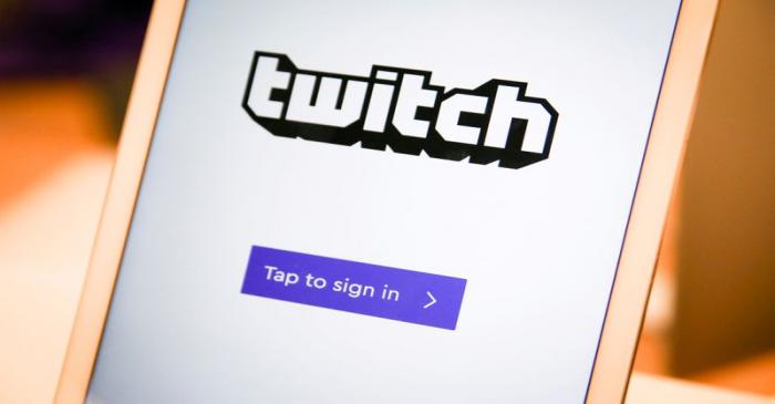 FILE PHOTO: A twitch sign-in screen is seen at the offices of Twitch Interactive Inc, a social