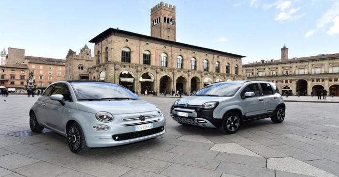 FILE PHOTO: Fiat Chrysler presents mild-hybrid versions of its 500 and Panda models