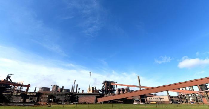 General view of the plant of German steel company Salzgitter AG in Salzgitter